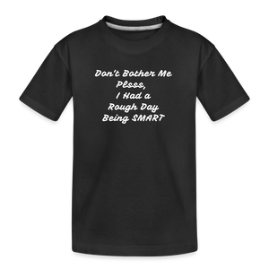 Stay Away - Kid’s Premium Organic T-Shirt - black