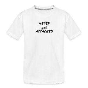Stay Away - Kid’s Premium Organic T-Shirt - white