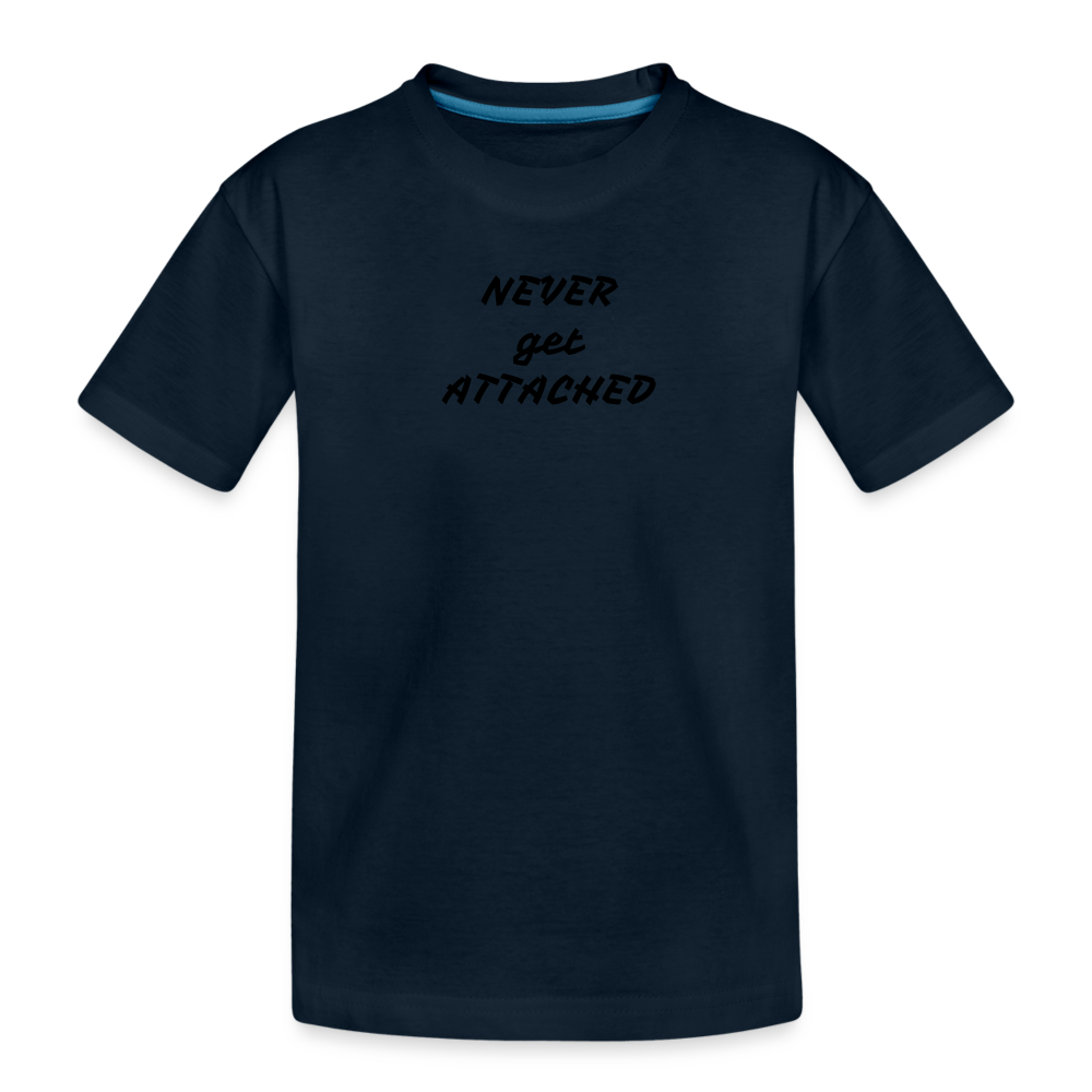 Stay Away - Kid’s Premium Organic T-Shirt - deep navy
