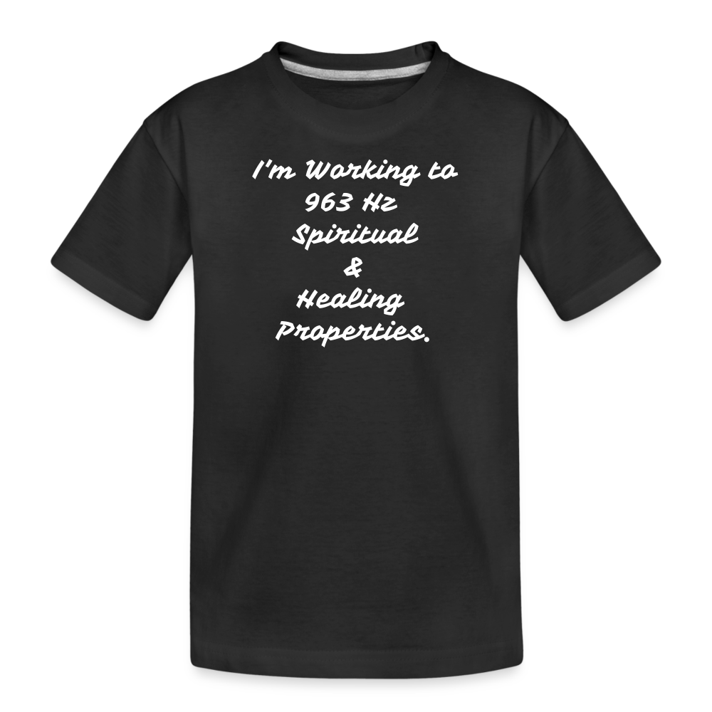Stay Away - Kid’s Premium Organic T-Shirt - black