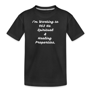 Stay Away - Kid’s Premium Organic T-Shirt - black