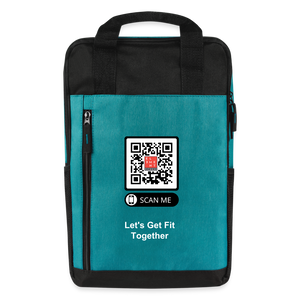 Element Fitness S Laptop Backpack - heather teal/black