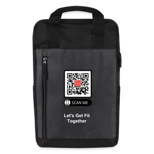 Element Fitness S Laptop Backpack - heather dark gray/black