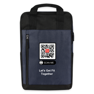 Element Fitness S Laptop Backpack - heather navy/black