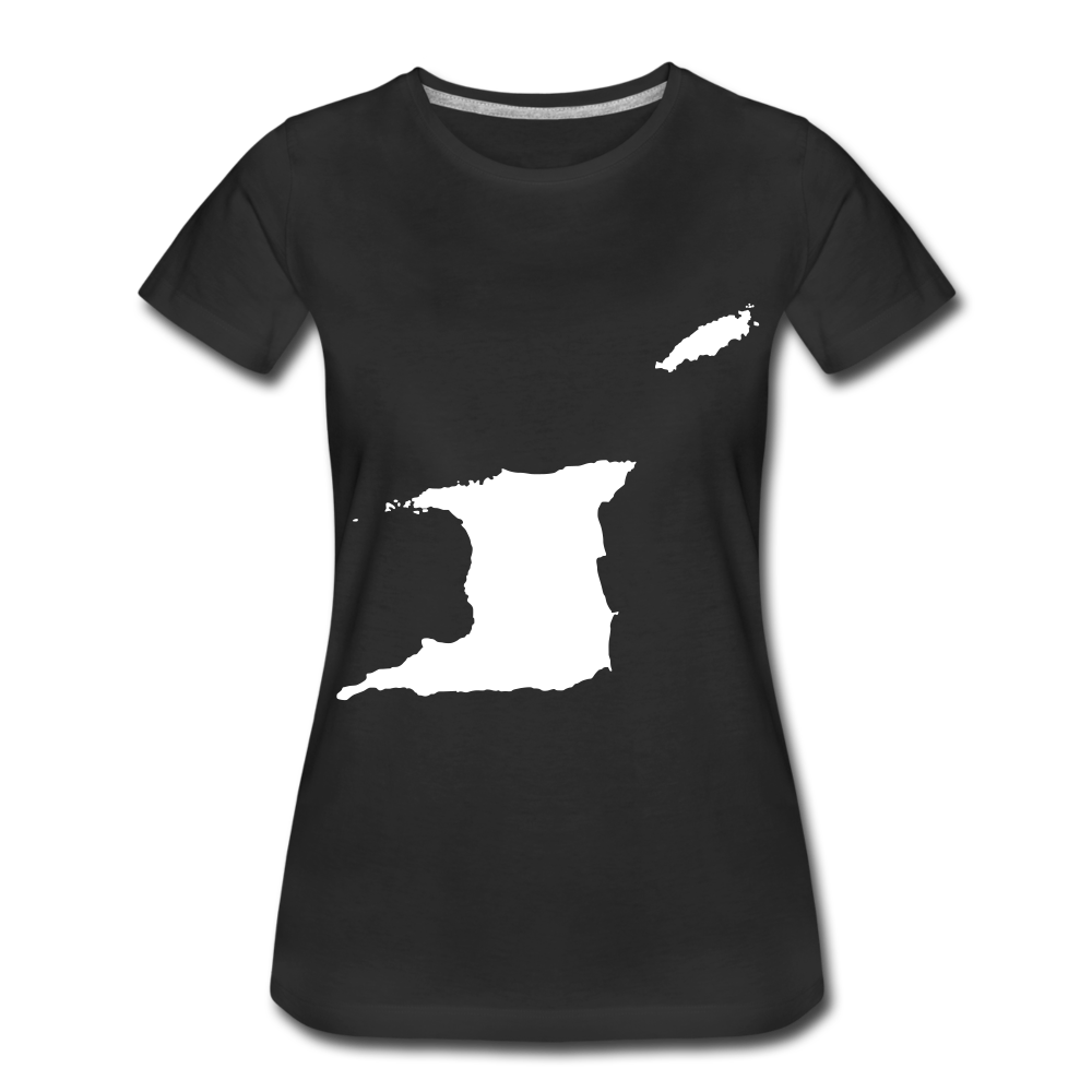 Trinidad outline - female - black