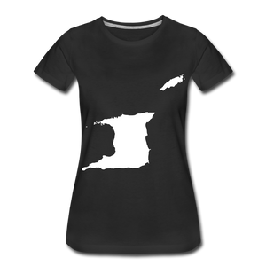 Trinidad outline - female - black