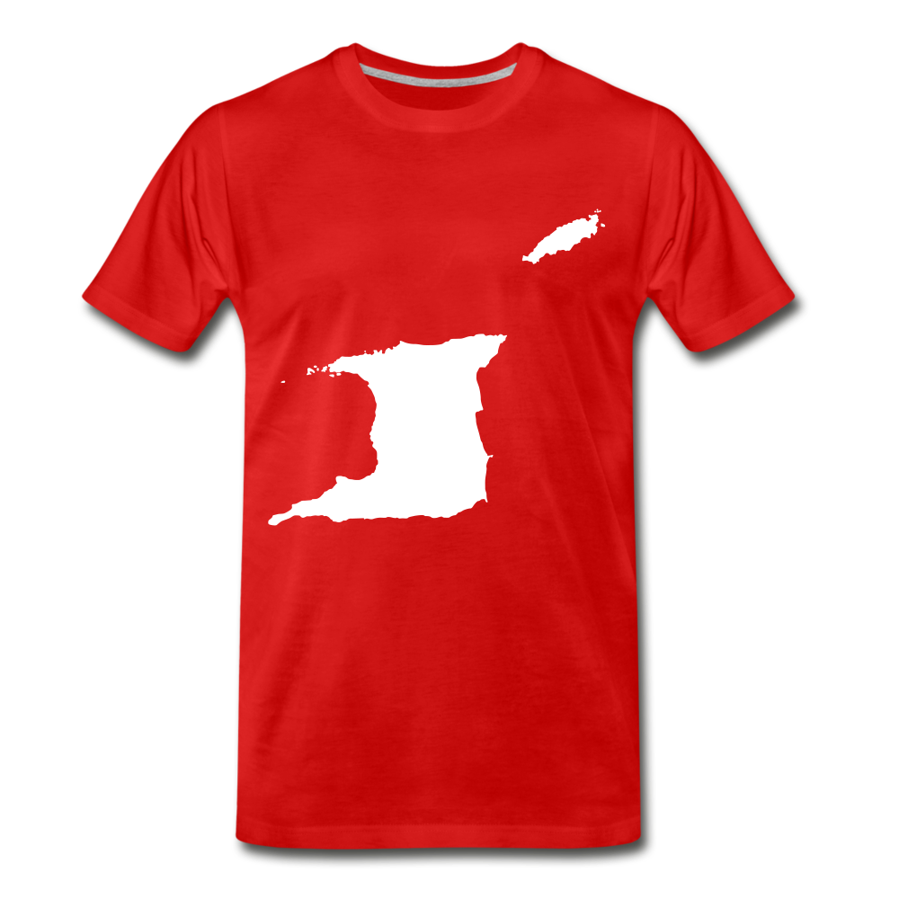 Trinidad outline - red