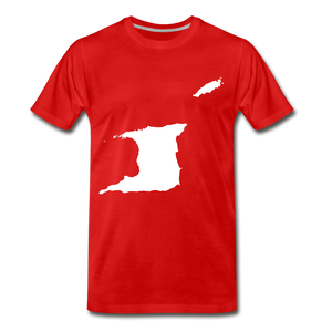 Trinidad outline - red