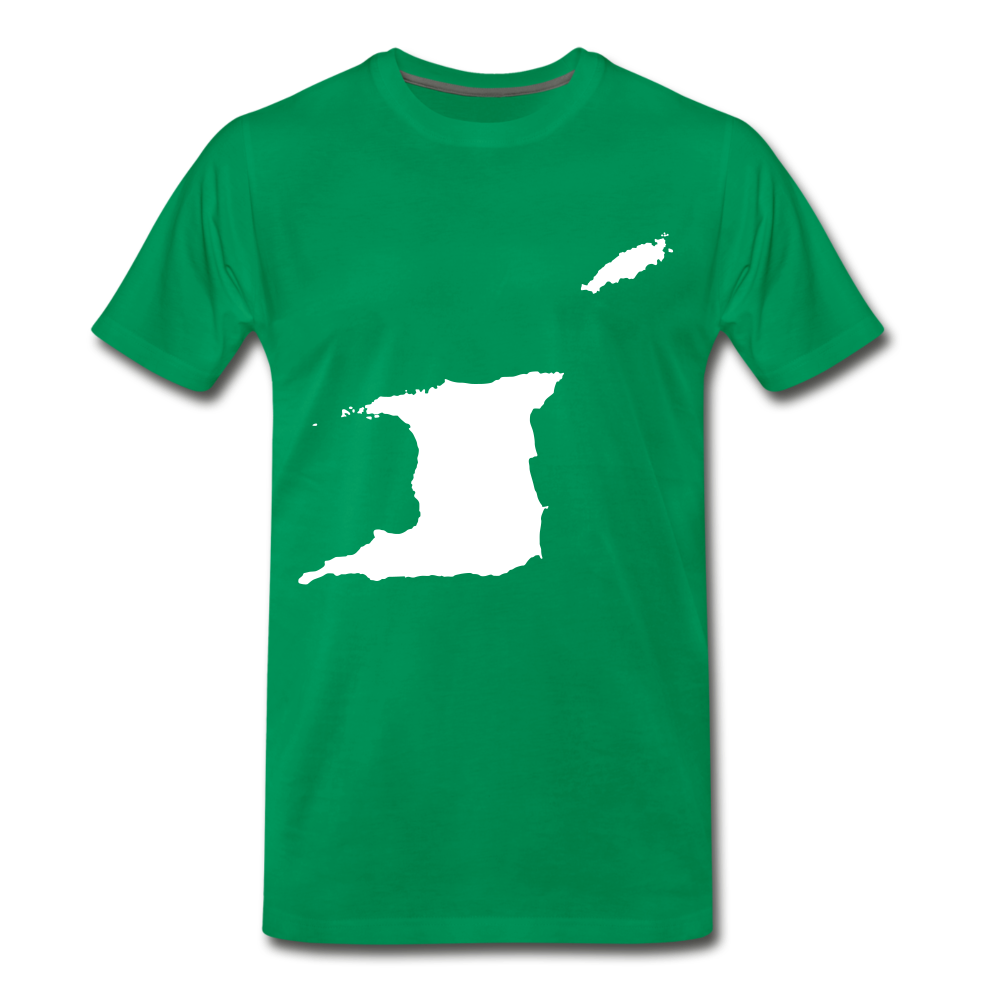 Trinidad outline - kelly green