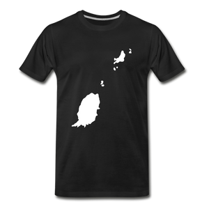 Grenada outline - black