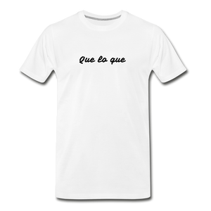 Que lo que - white